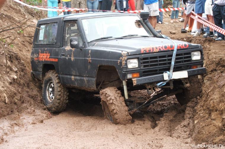 Nissan Patrol en trial 4x4